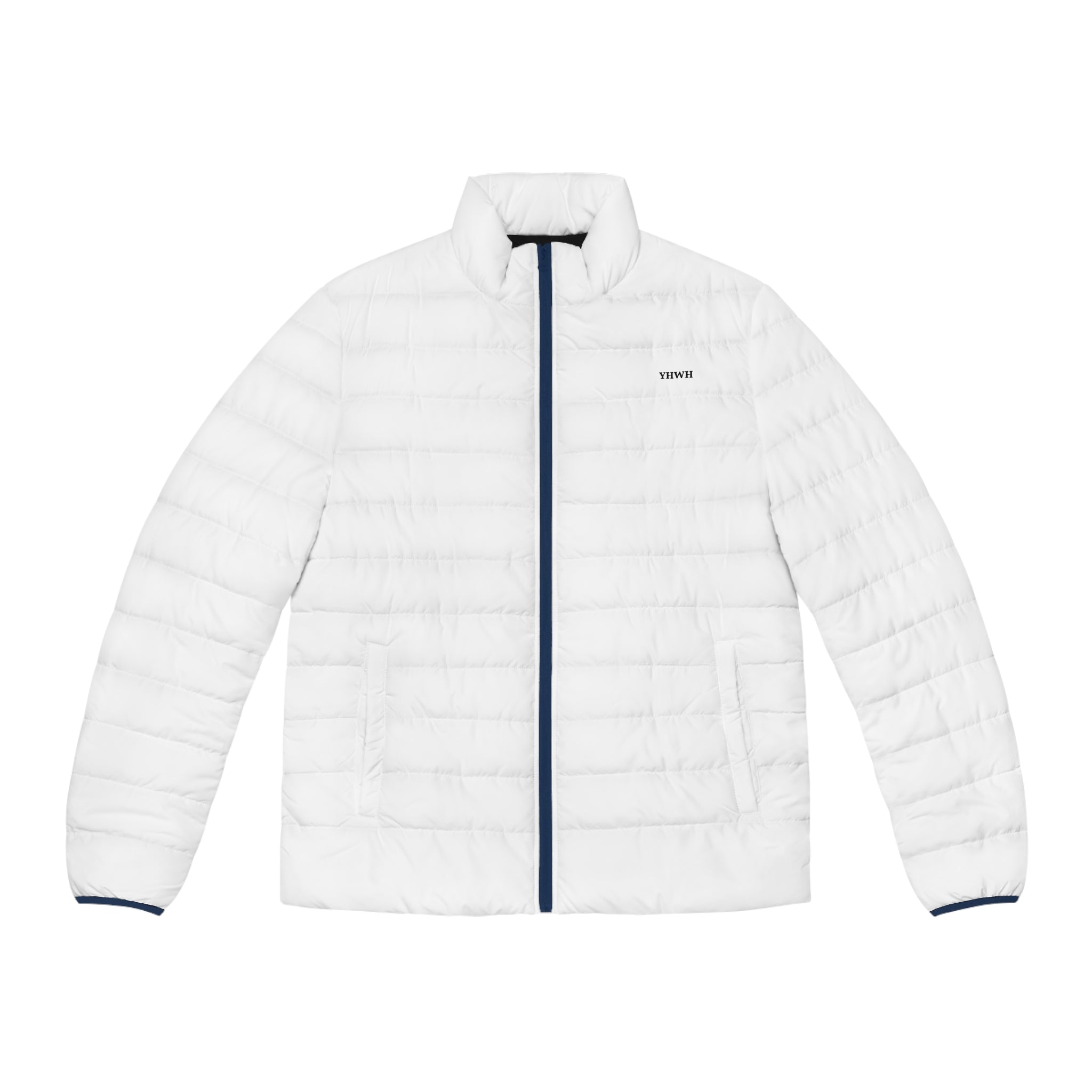 YHWH White Puffer Jacket