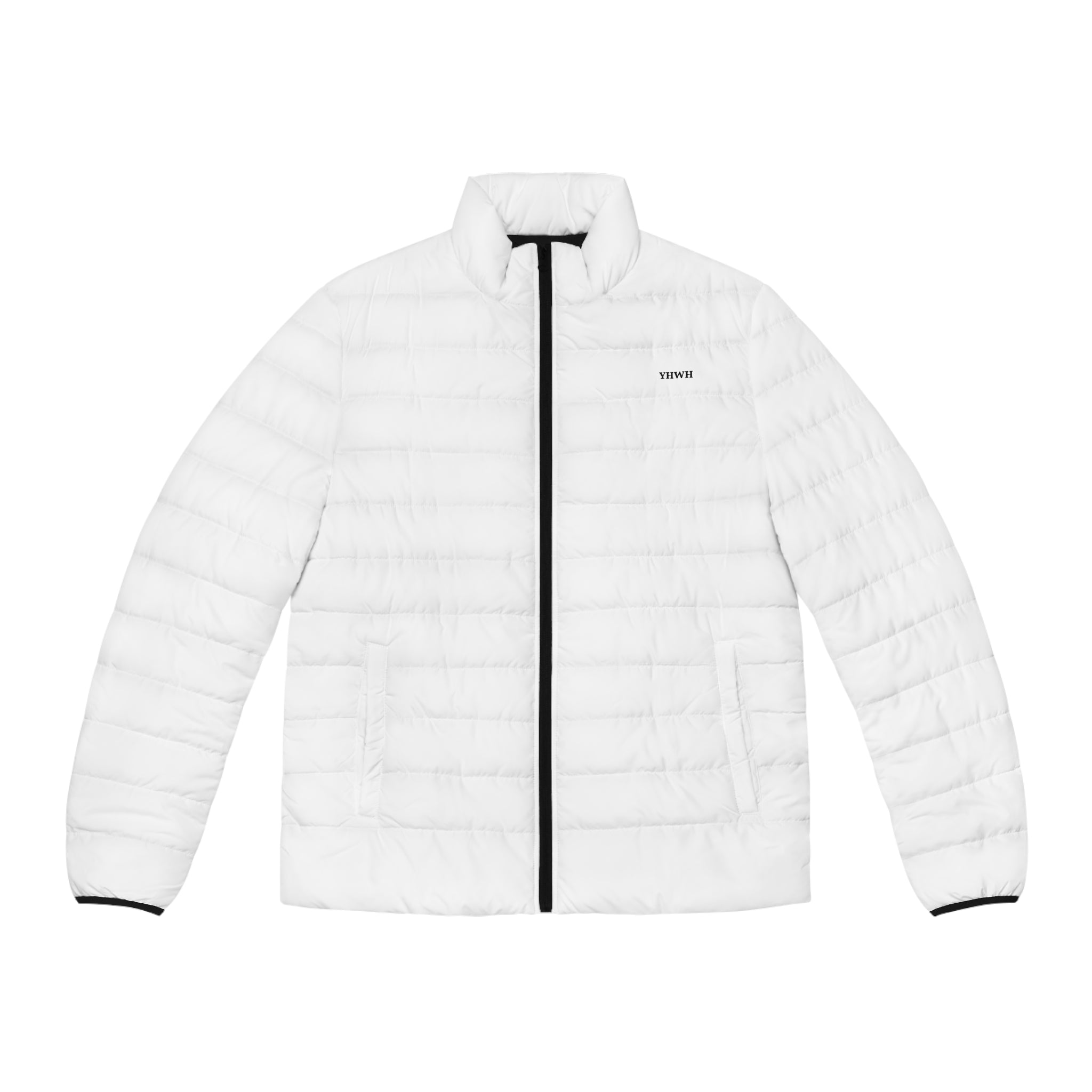 YHWH White Puffer Jacket