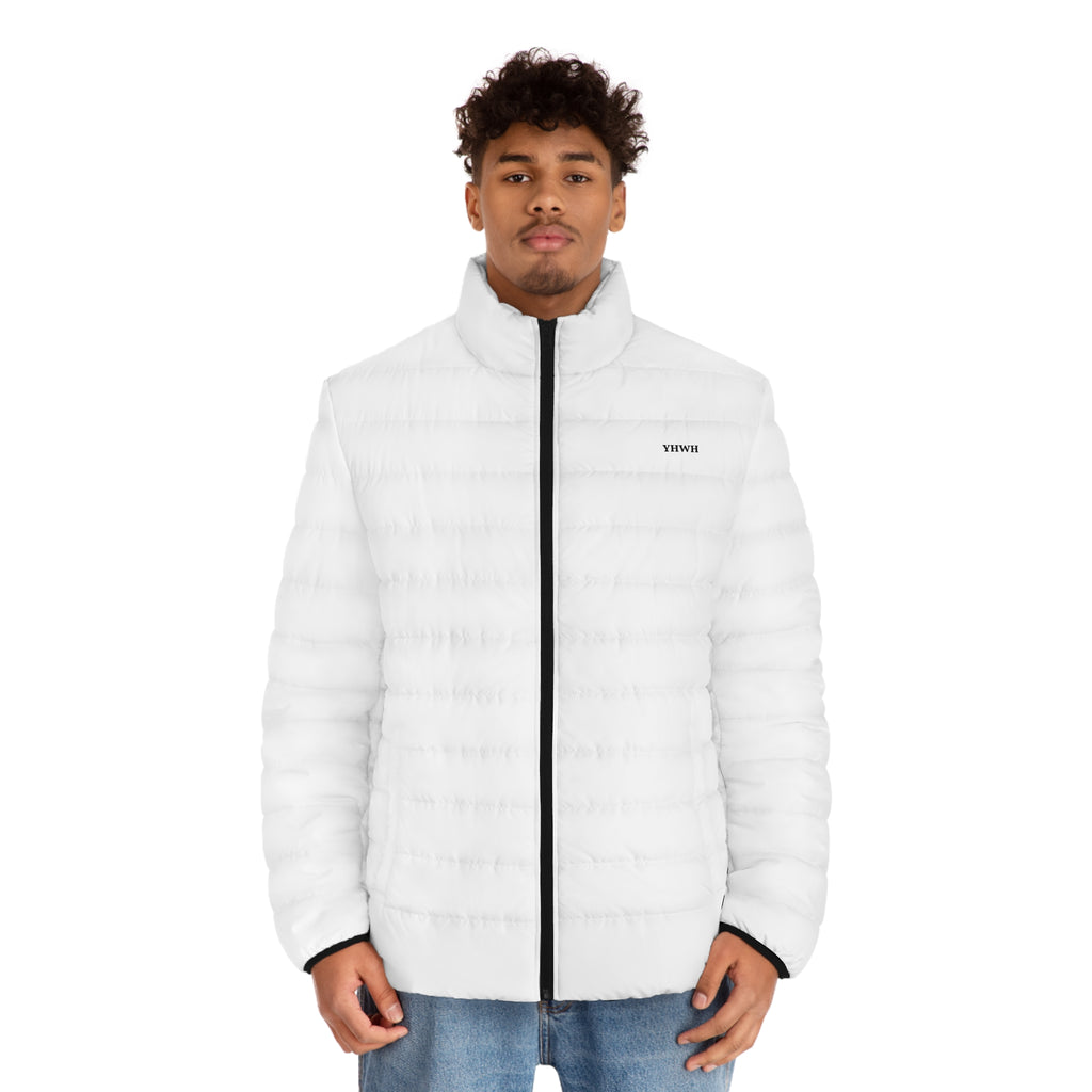 YHWH White Puffer Jacket