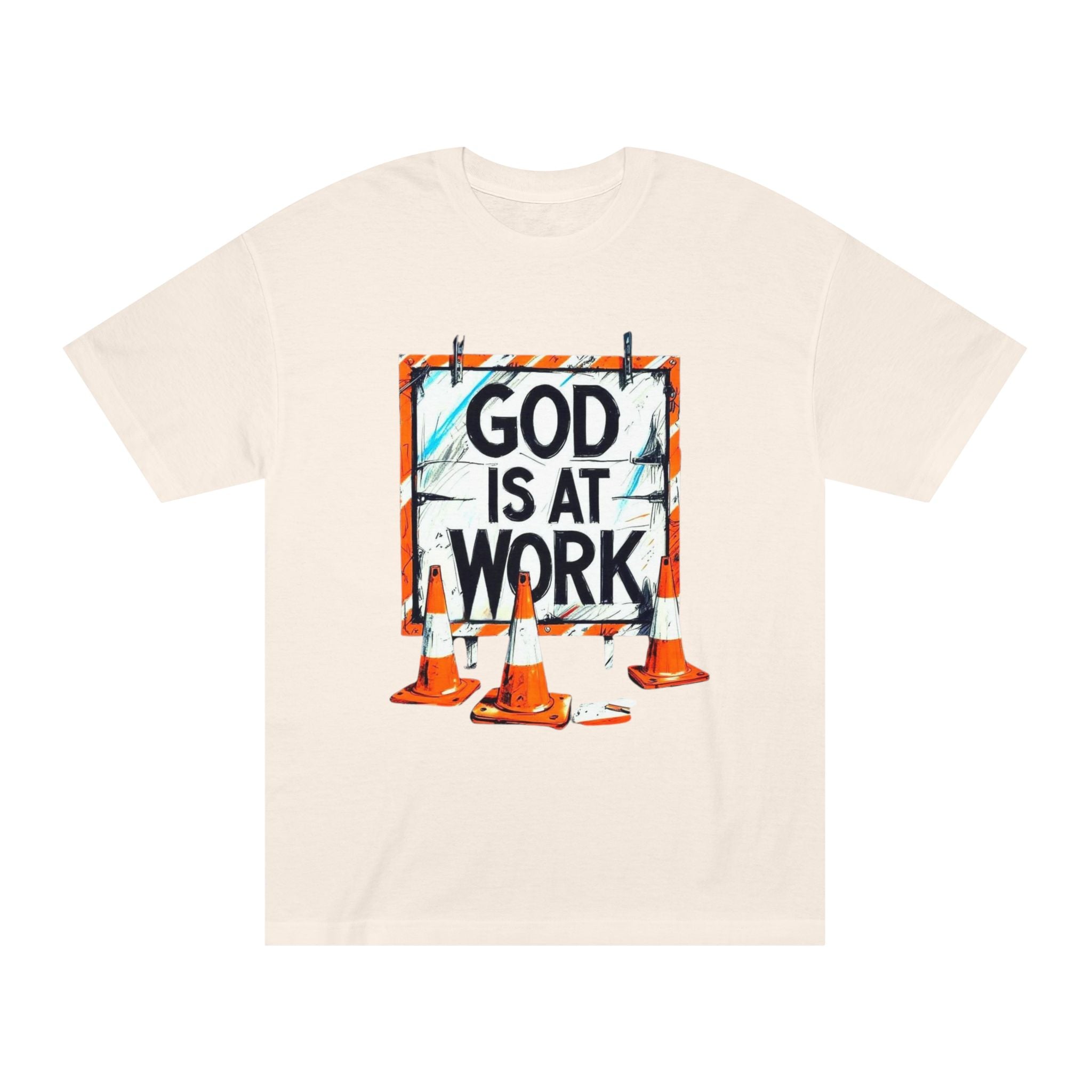 God Is At Work Tee