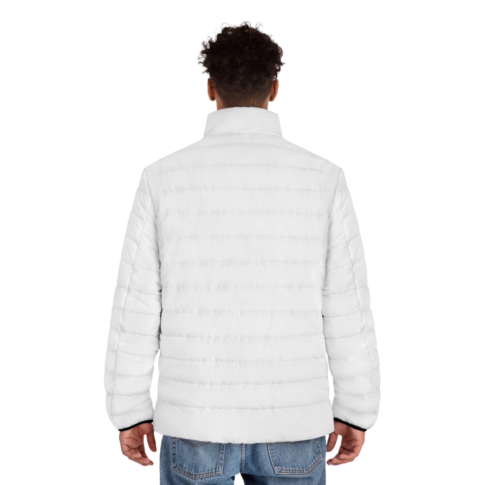 YHWH White Puffer Jacket