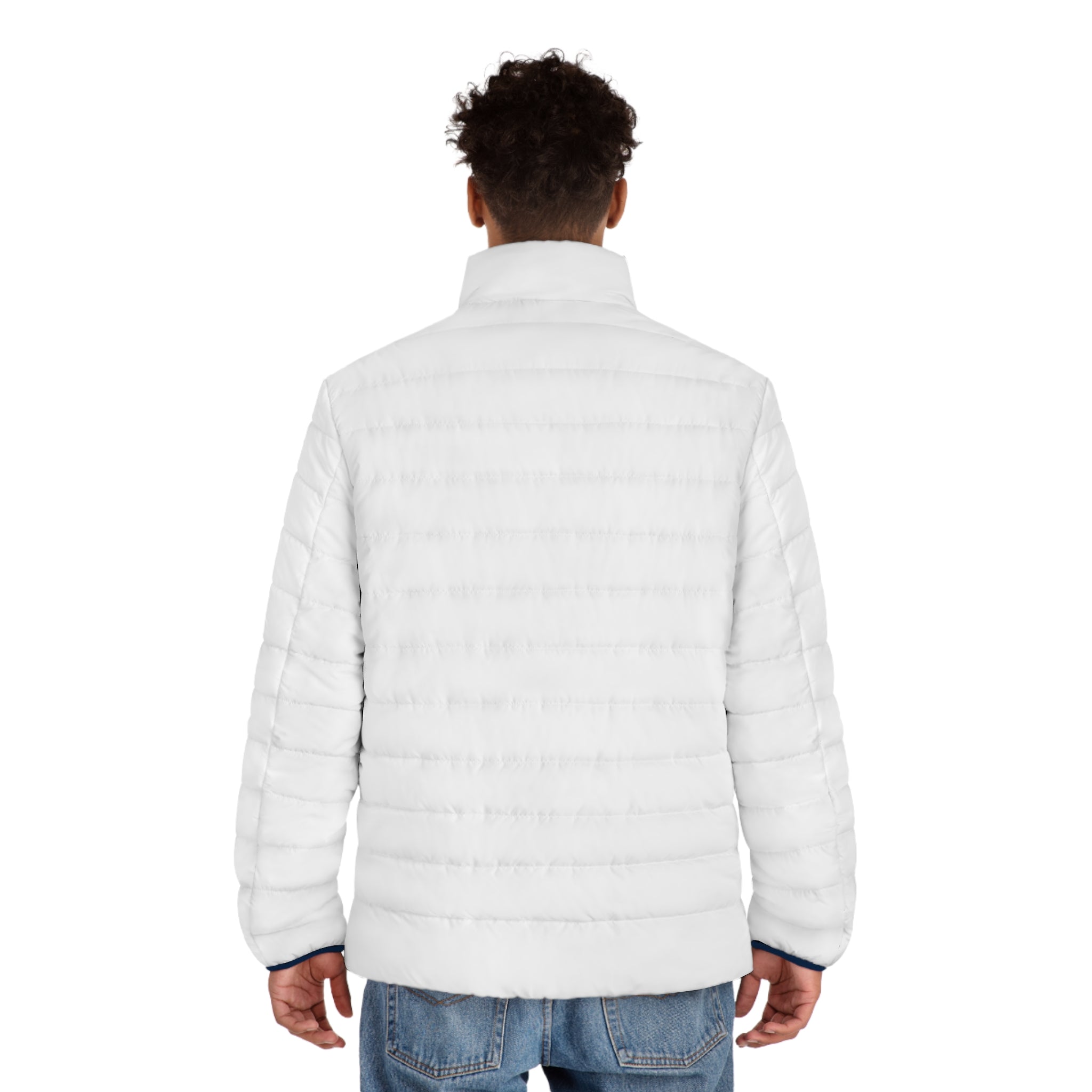 YHWH White Puffer Jacket