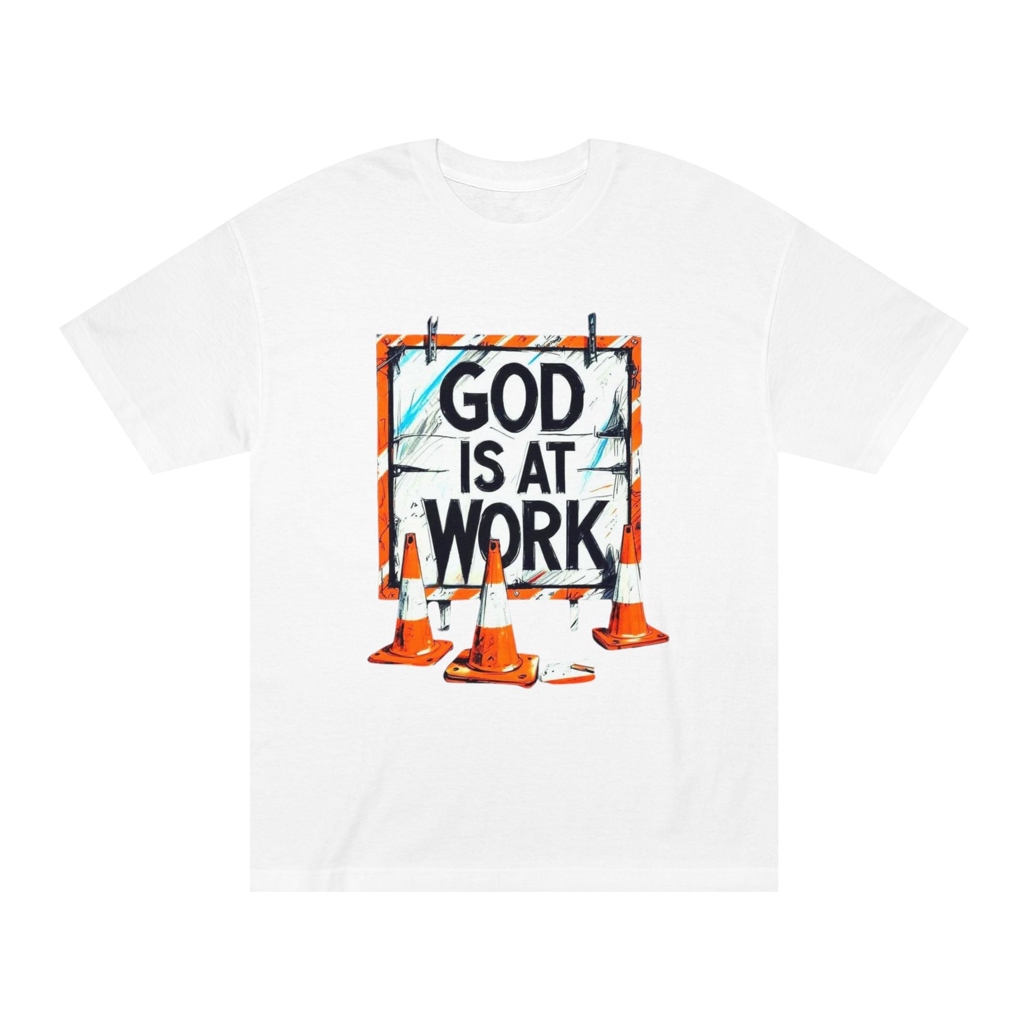 God Is At Work Tee
