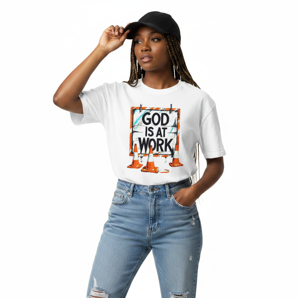 God Is At Work Tee