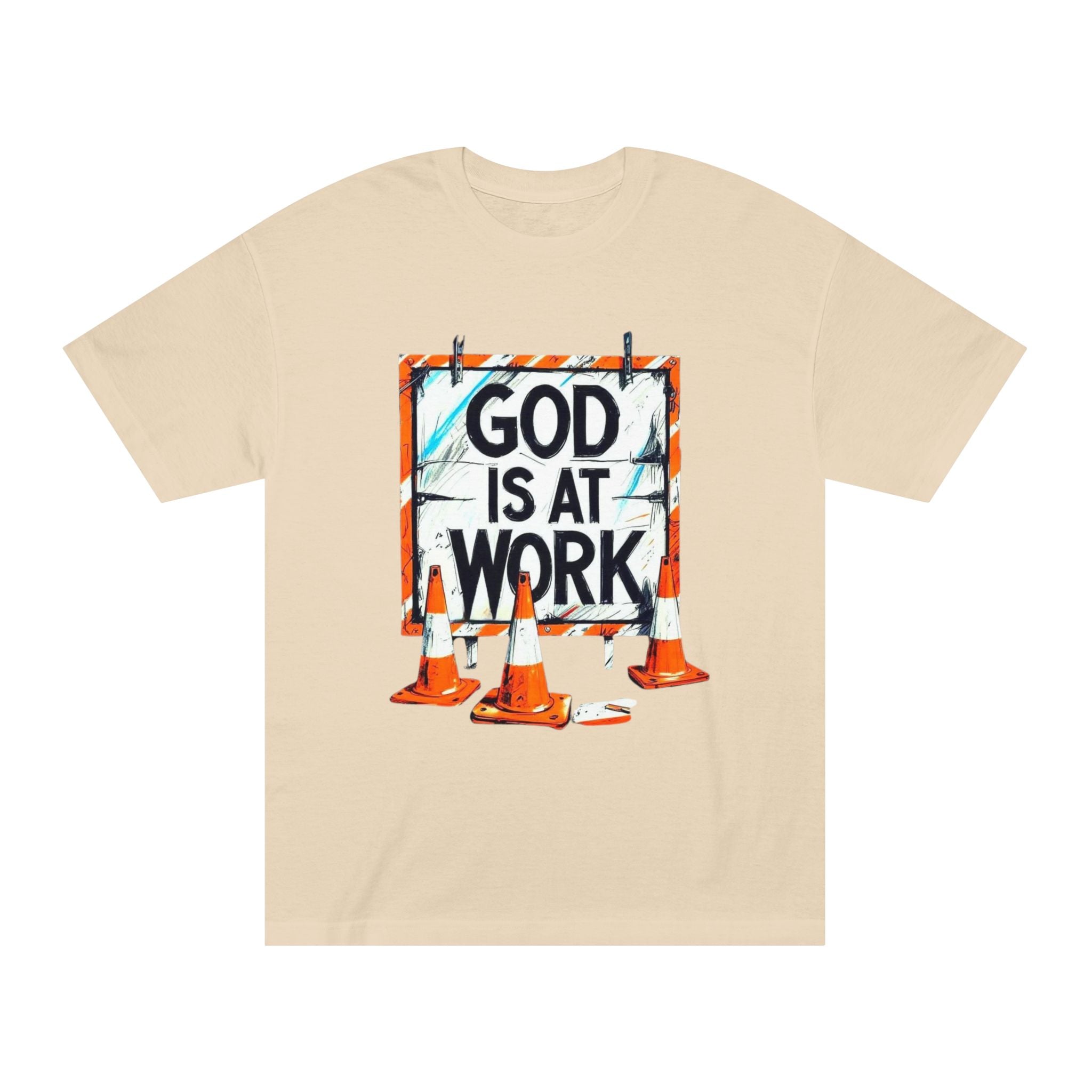 God Is At Work Tee