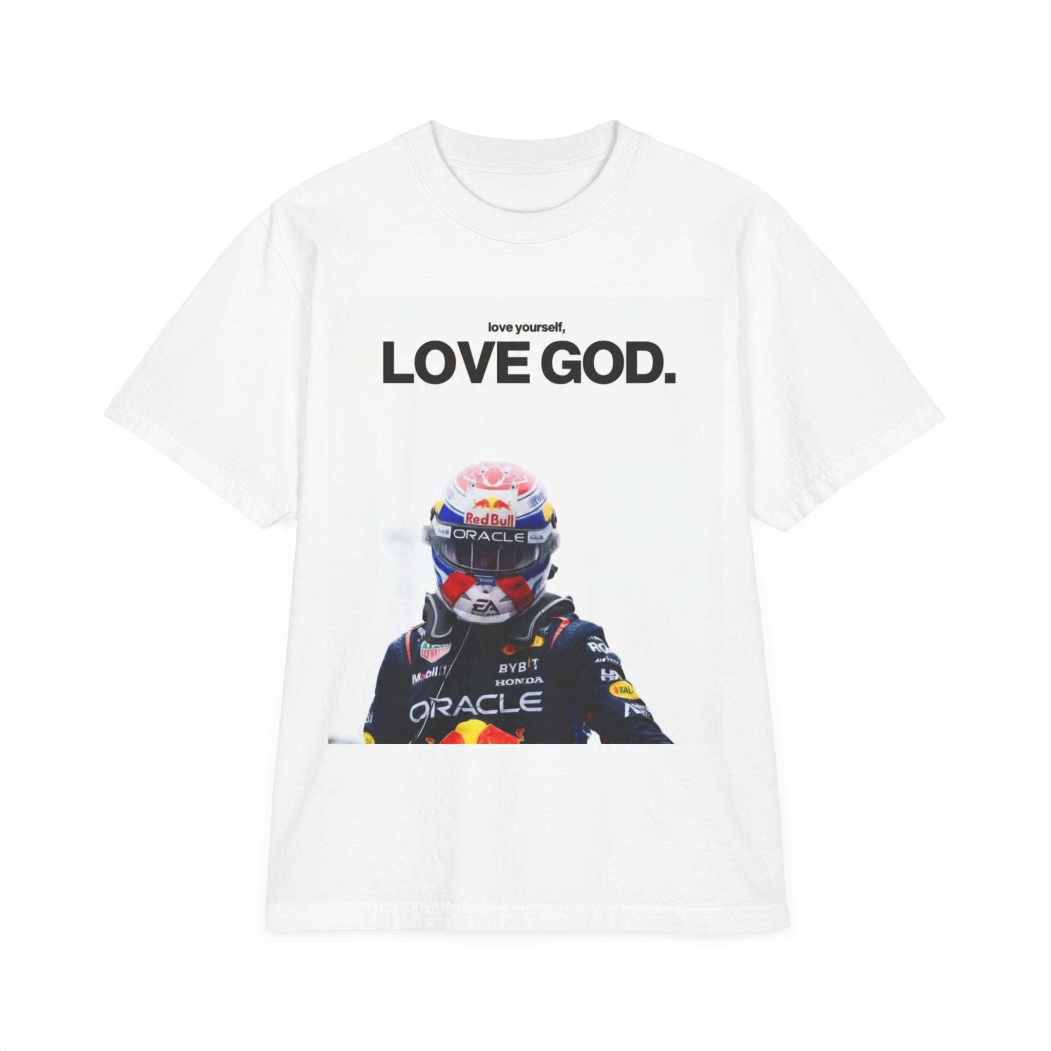 Love God White Tee
