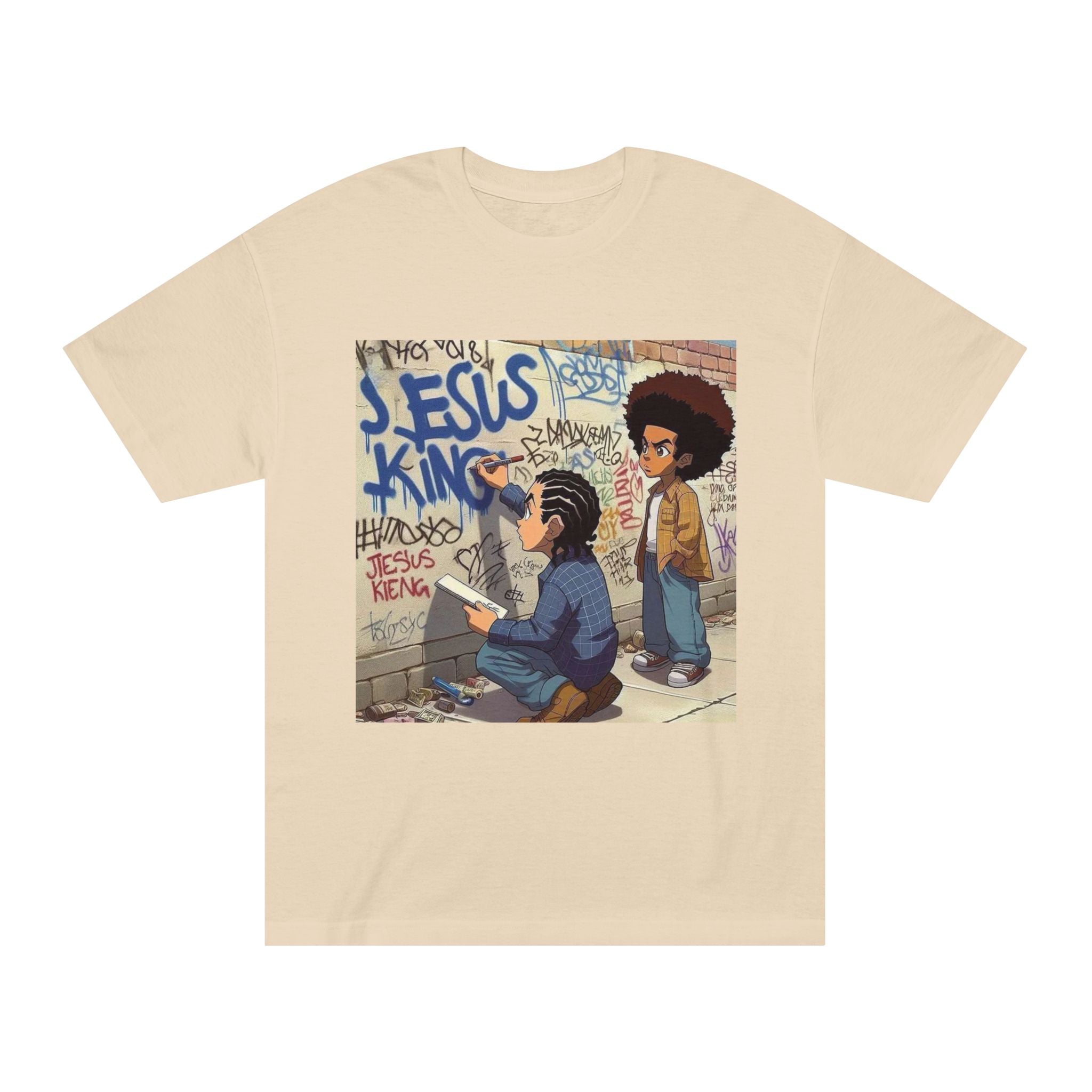 Jesus is King Street Art T-Shirt