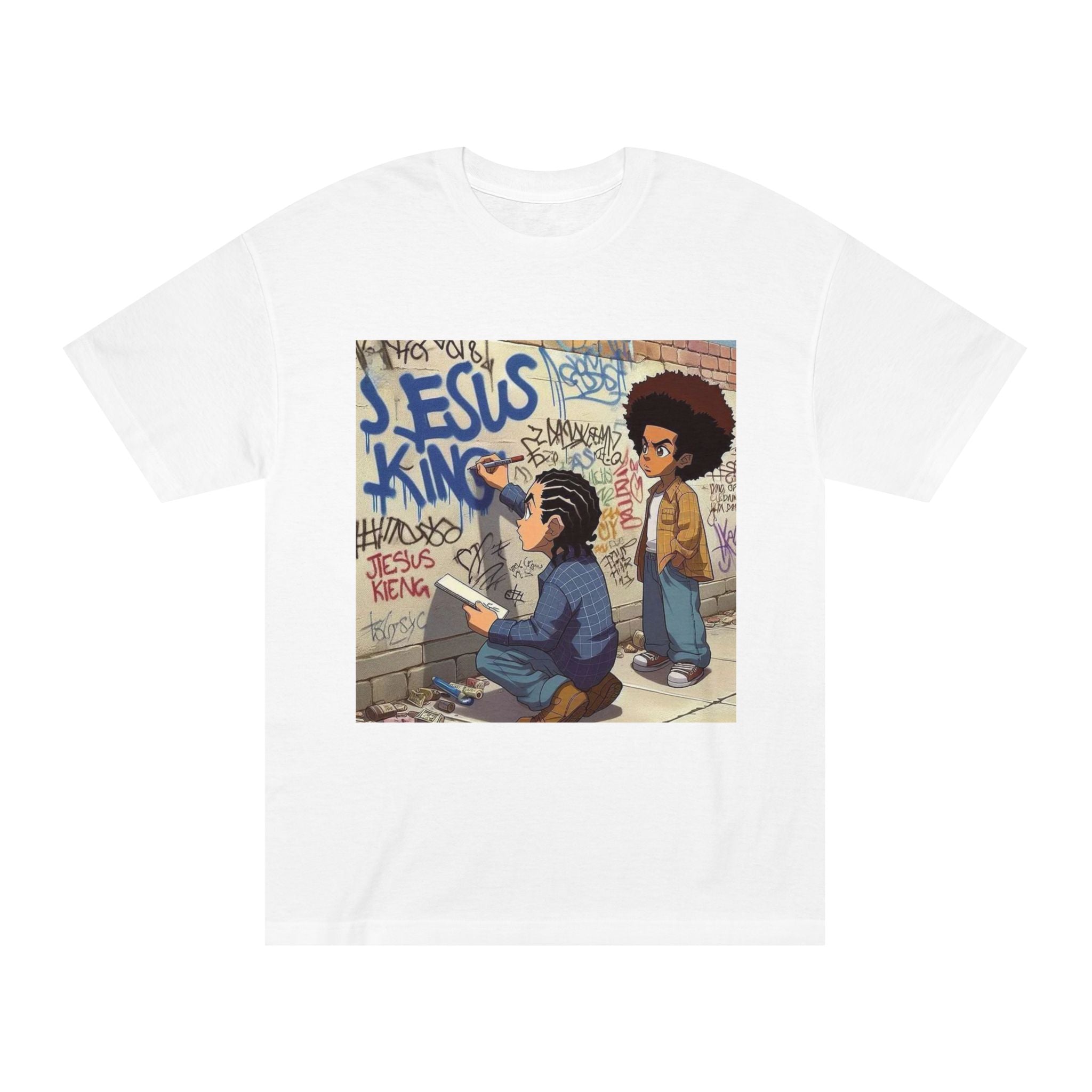 Jesus is King Street Art T-Shirt