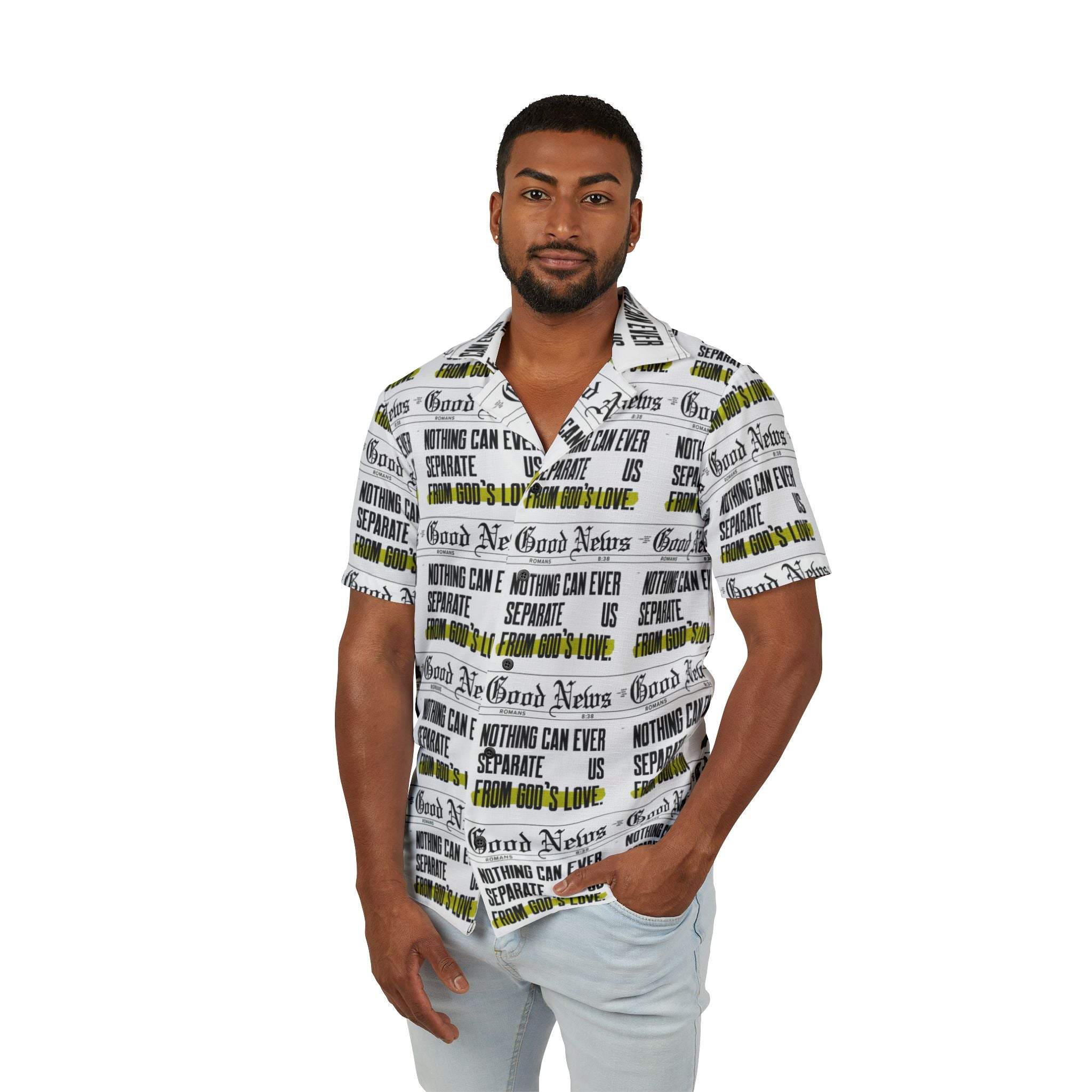 Good News Hawaiian Camp Shirt